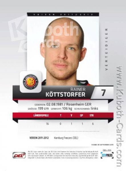 DEL 2011 / 12 CityPress - No 255 - Rainer Köttstorfer