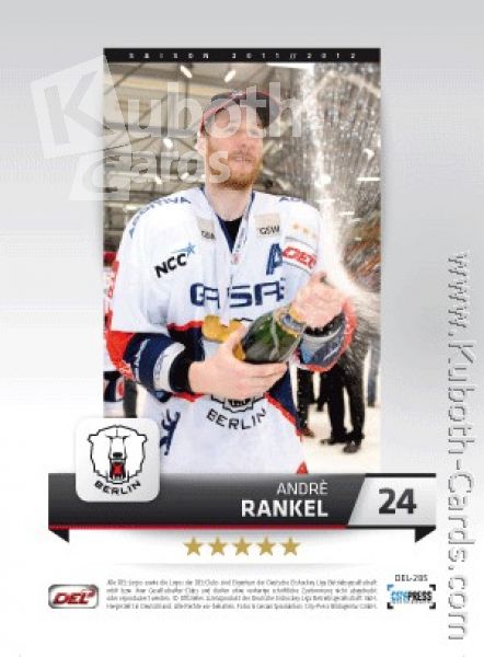 DEL 2011 / 12 CityPress - No 285 - André Rankel