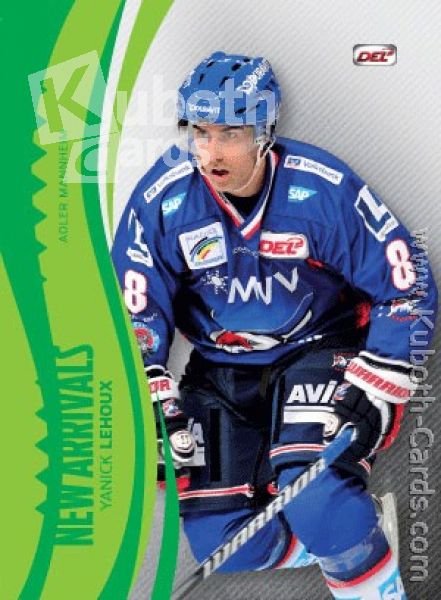 DEL 2011-12 CityPress New Arrivals - No NE10 - Yanick Lehoux