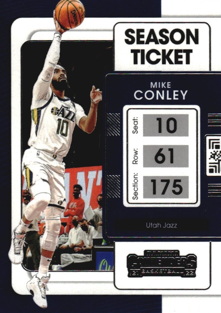 NBA 2021-22 Panini Contenders - No 51 - Mike Conley