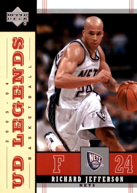 NBA 2003 / 04 Upper Deck Legends - No 51 - Richard Jefferson