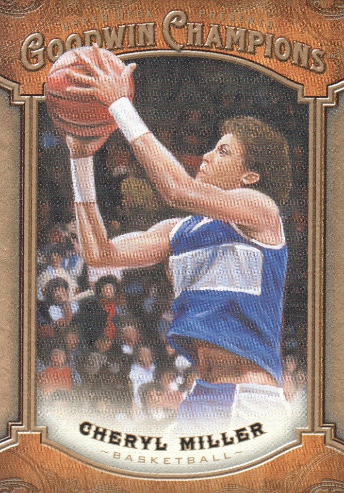 NBA/M 2014 Upper Deck Goodwin Champions - No 51 - Cheryl Miller