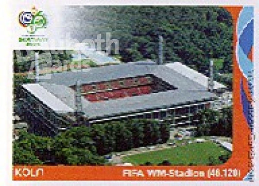 Soccer 2006 Panini World Cup - No 11 - Stadium Cologne