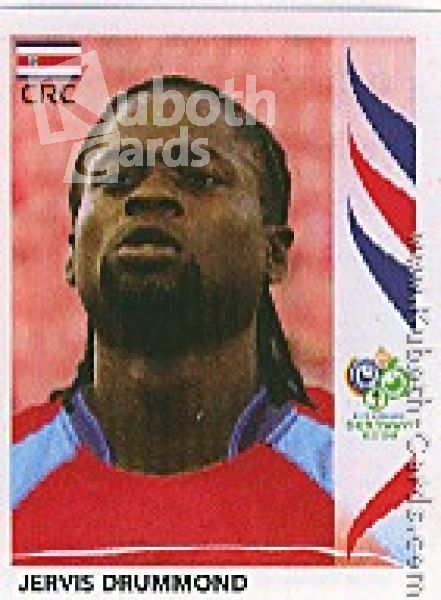 Soccer 2006 Panini World Cup - No 39 - Jervis Drummond