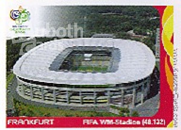 Soccer 2006 Panini World Cup - No 12 - Stadium Frankfurt