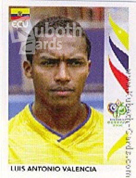 Soccer 2006 Panini World Cup - No 88 - Luis Antonio Valencia