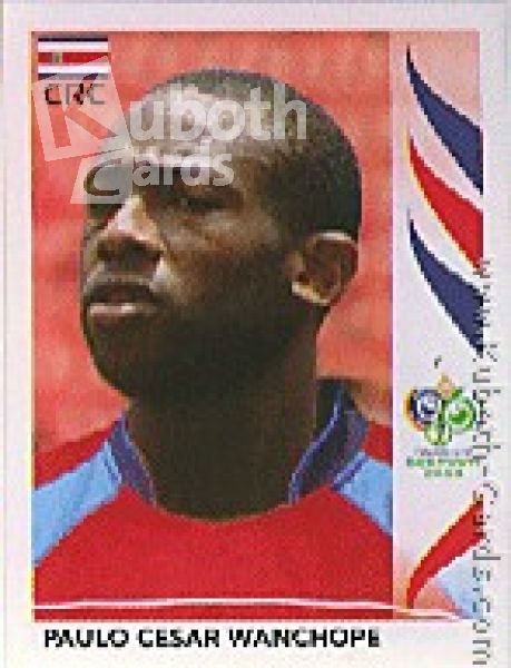 Soccer 2006 Panini World Cup - No 53 - Paulo Cesar Wanchope