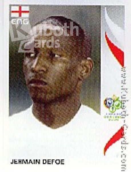 Soccer 2006 Panini World Cup - No 109 - Jermain Defoe