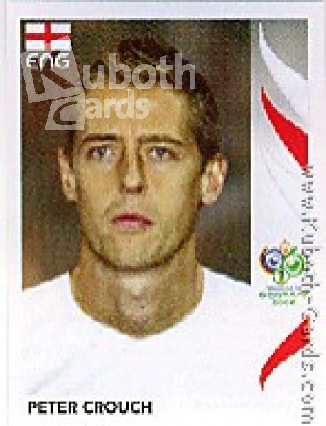 Fussball 2006 Panini WM - No 108 - Peter Crouch