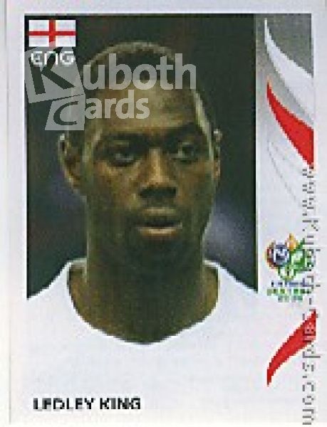 Soccer 2006 Panini World Cup - No 100 - Ledley King