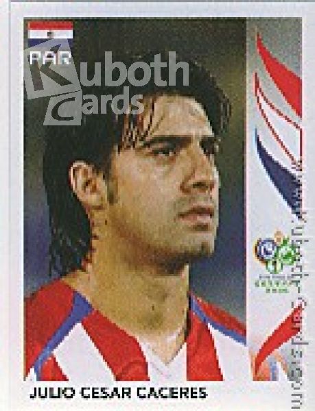 Fussball 2006 Panini WM - No 115 - Julio Cesar Caceres