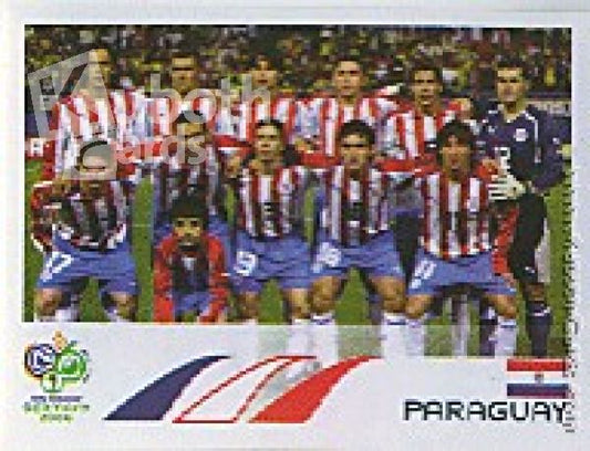 Fussball 2006 Panini WM - No 112 - Team Paraguay