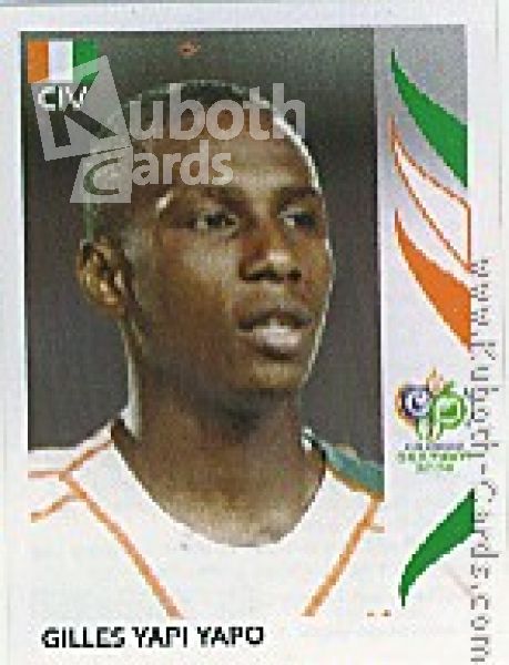 Soccer 2006 Panini World Cup - No 201 - Gilles Yapi Yapo