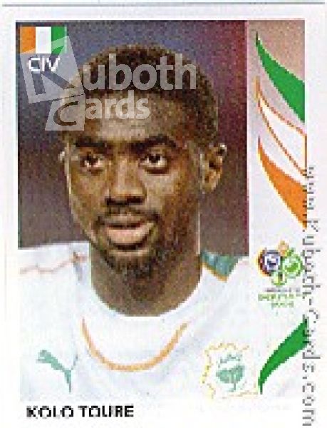 Fussball 2006 Panini WM - No 195 - Kolo Toure