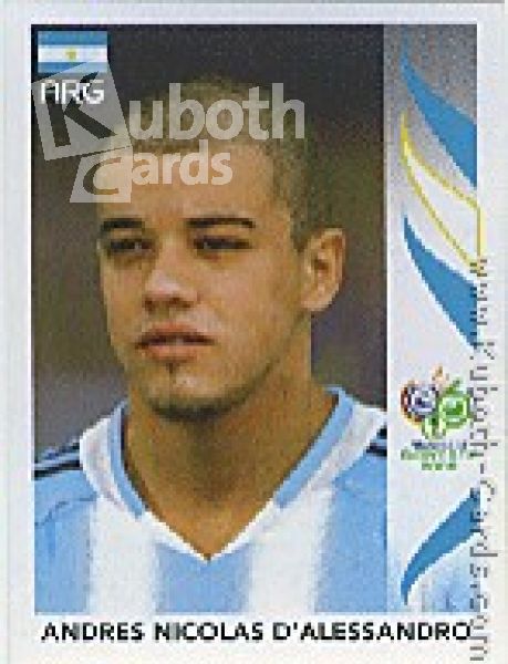 Fussball 2006 Panini WM - No 179 - Andres Nicolas D'Alessandro