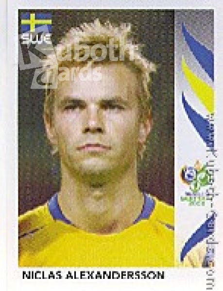 Soccer 2006 Panini World Cup - No 158 - Niclas Alexandersson