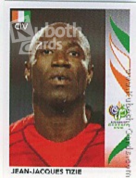 Fussball 2006 Panini WM - No 190 - Jean-Jacques Tizie