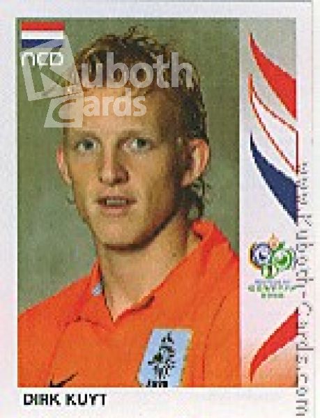 Football 2006 Panini World Cup - No 239 - Dirk Kuyt