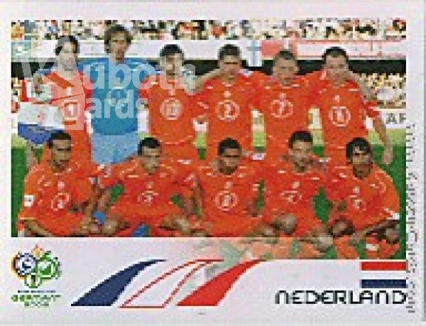 Soccer 2006 Panini World Cup - No 226 - Team Netherlands