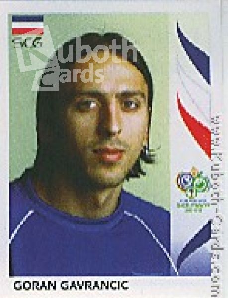 Soccer 2006 Panini World Cup - No 211 - Goran Gavrancic