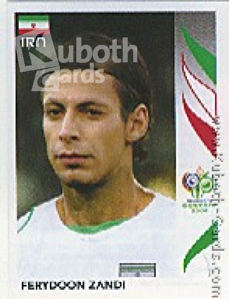 Soccer 2006 Panini World Cup - No 277 - Ferydoon Zandi