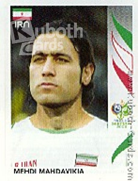 Soccer 2006 Panini World Cup - No 273 - Mehdi Mahdavikia