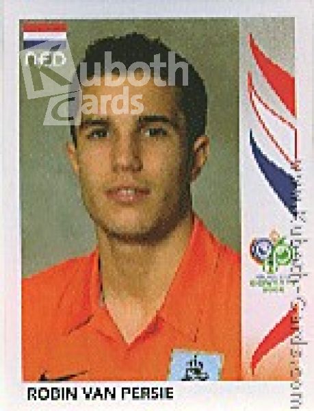 Football 2006 Panini World Cup - No 242 - Robin van Persie