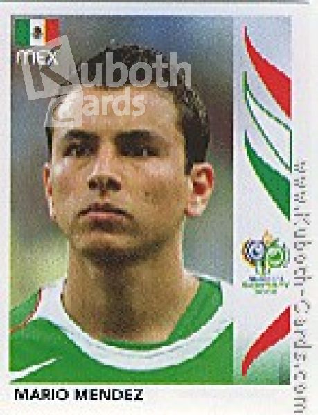 Soccer 2006 Panini World Cup - No 248 - Mario Mendez