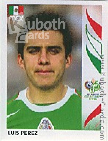 Soccer 2006 Panini World Cup - No 256 - Luis Perez