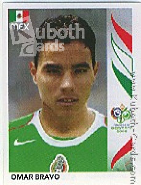 Soccer 2006 Panini World Cup - No 261 - Omar Bravo