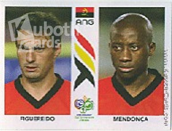 Soccer 2006 Panini World Cup - No 307 - Figuereido / Mendonca