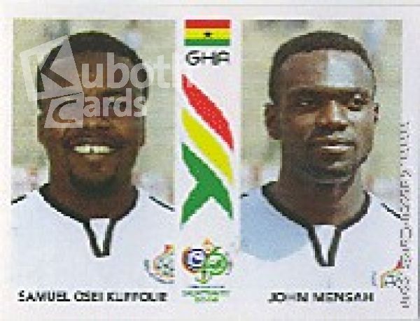 Soccer 2006 Panini World Cup - No 314 - S. Kuffour / J. Mensah