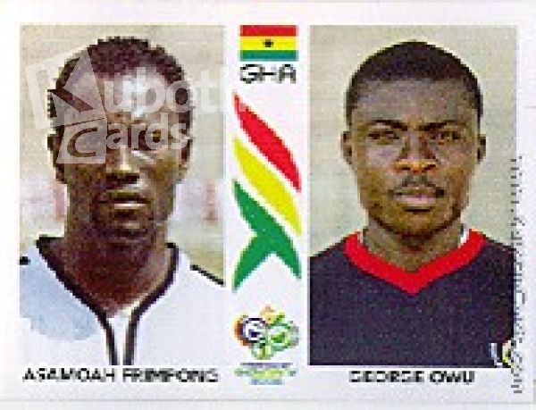 Fussball 2006 Panini WM - No 320 - A. Frimpong / G. Owu