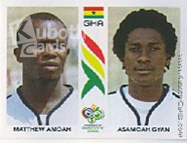 Fussball 2006 Panini WM - No 319 - M. Amoah / A. Gyan