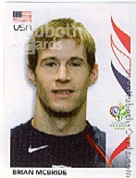 Soccer 2006 Panini World Cup - No 357 - Brain McBride