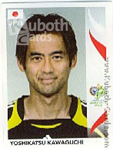 Soccer 2006 Panini World Cup - No 437 - Yoshikatsu Kawaguchi