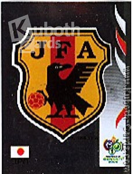 Fussball 2006 Panini WM - No 436 - Wappen Japan