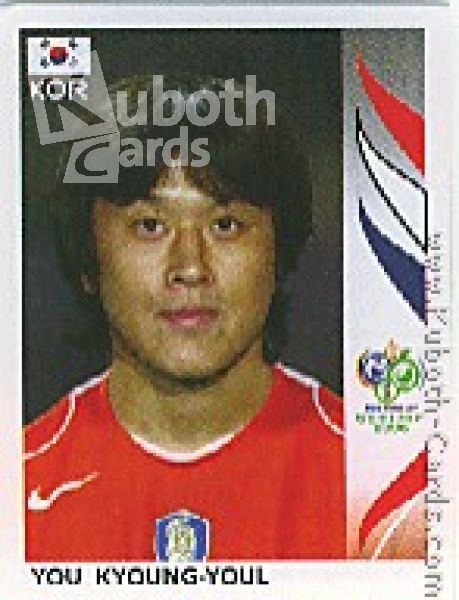 Soccer 2006 Panini World Cup - No 499 - You Kyoung-Youl