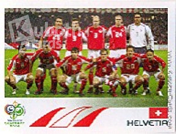 Soccer 2006 Panini World Cup - No 473 - Team Switzerland