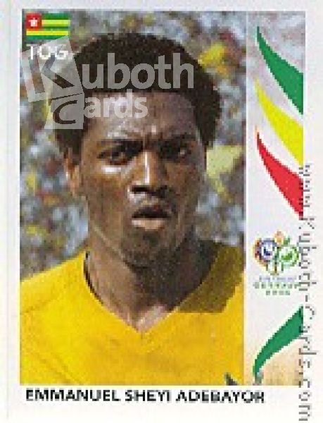 Soccer 2006 Panini World Cup - No 527 - Emmanuel Sheyi Adebayor