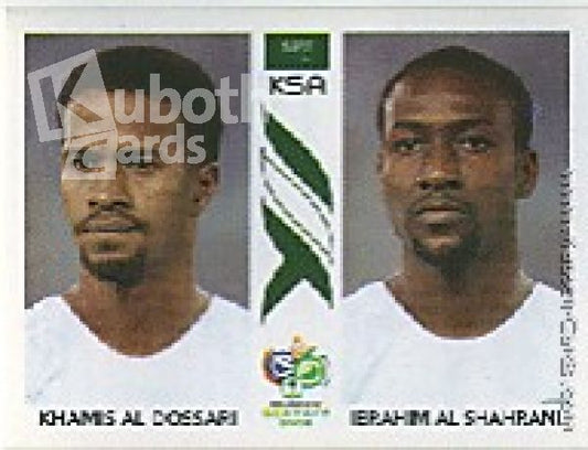 Soccer 2006 Panini World Cup - No 592 - K. Dossari / I. Al Shahrani