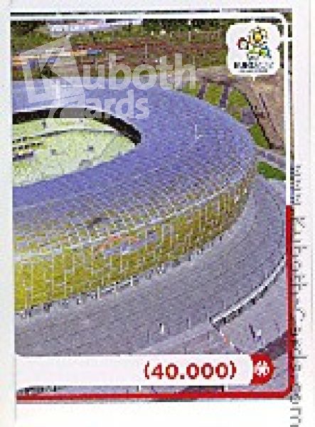 Soccer 2012 Panini European Championship - No 9 - Venue Gdansk