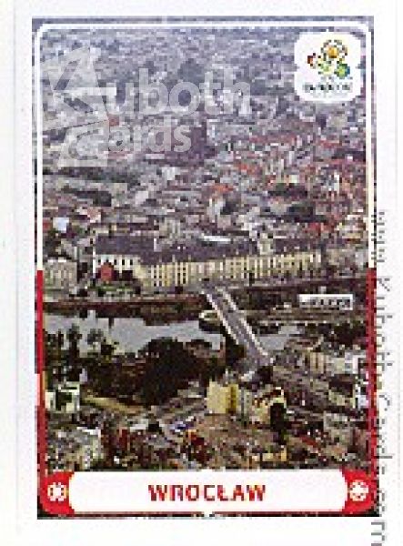 Soccer 2012 Panini European Championship - No 13 - Venue Wroclaw