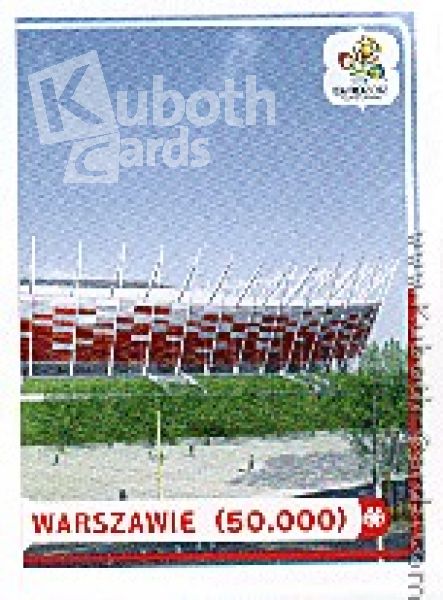 Football 2012 Panini European Championship - No 15 - venue Warsaw