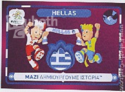 Soccer 2012 Panini European Championship - No 31 - Greece