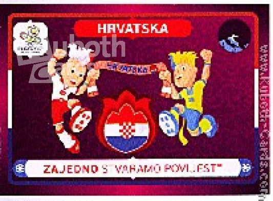 Soccer 2012 Panini European Championship - No 41 - Team Croatia