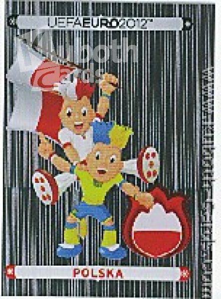 Football 2012 Panini European Championship - No 49 - Mascot Poland