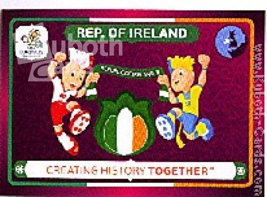 Soccer 2012 Panini European Championship - No 40 - Team Ireland