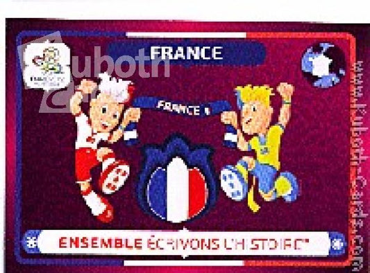 Fussball 2012 Panini EM - No 44 - Team Frankreich