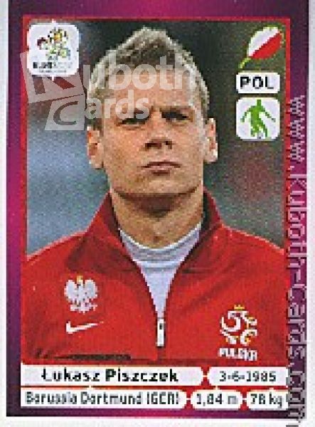 Fussball 2012 Panini EM - No 59 - Lukasz Piszczek